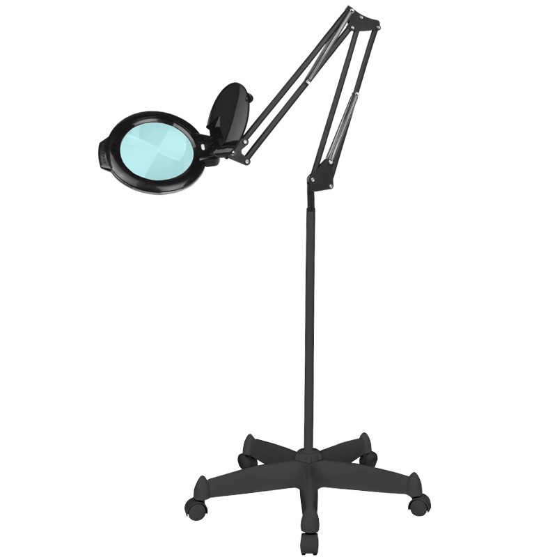 E-shop Kozmetická lampa s lupou BeautyOne ML6 LED Black so stojanom