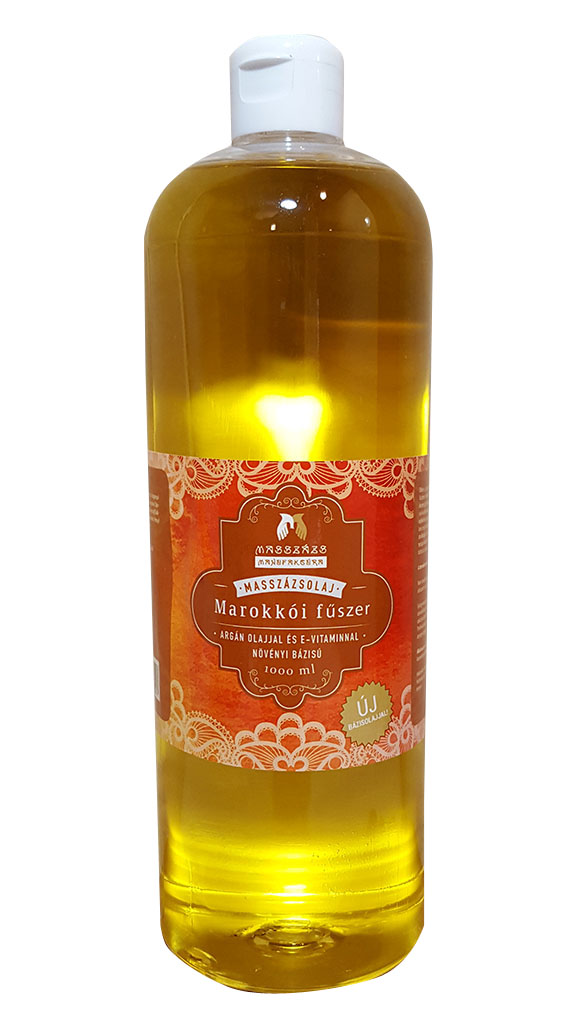 Masszázs Manufaktúra masážny olej Marocké korenie Objem: 1000 ml
