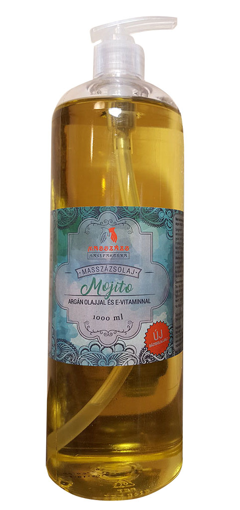 Masszázs Manufaktúra masážny olej Mojito Objem: 1000 ml