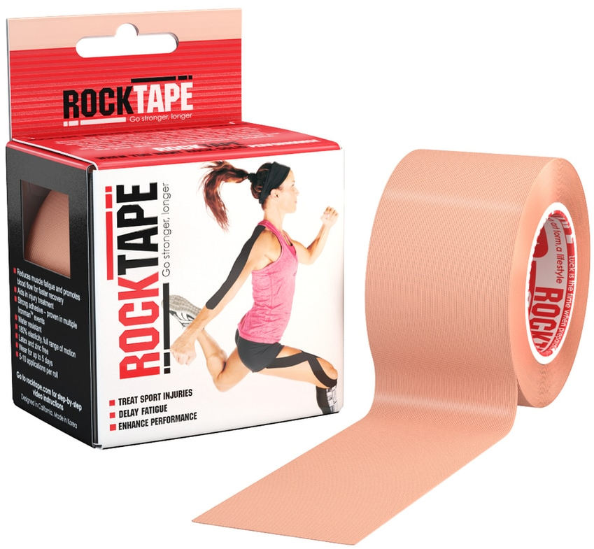 Kineziologické tejpy RockTape Classic Farba: béžová