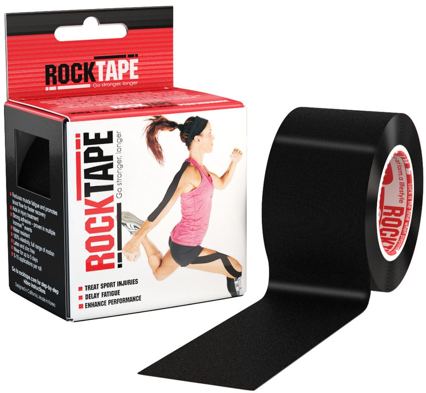 Kineziologické tejpy RockTape Classic Farba: čierna