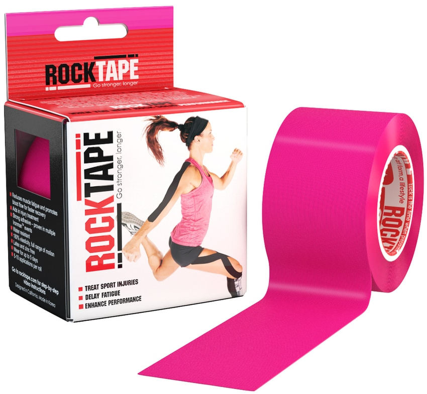 Kineziologické tejpy RockTape Classic Farba: ružová