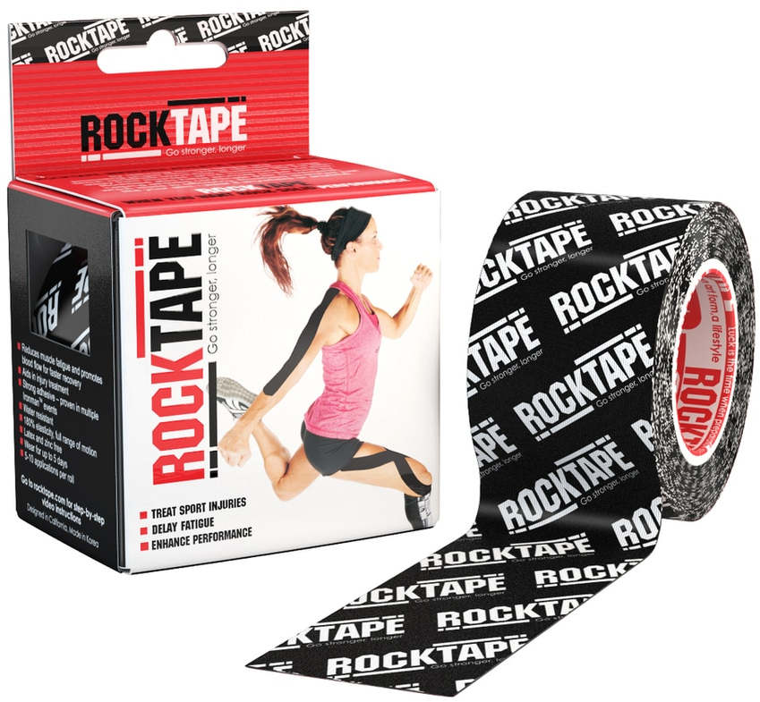 E-shop Kineziologický tejp RockTape Design - Black Logo