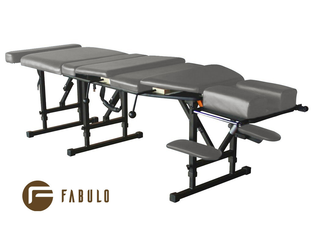 Skladací masážny stôl Fabulo CHIRO-180 Farba: sivá