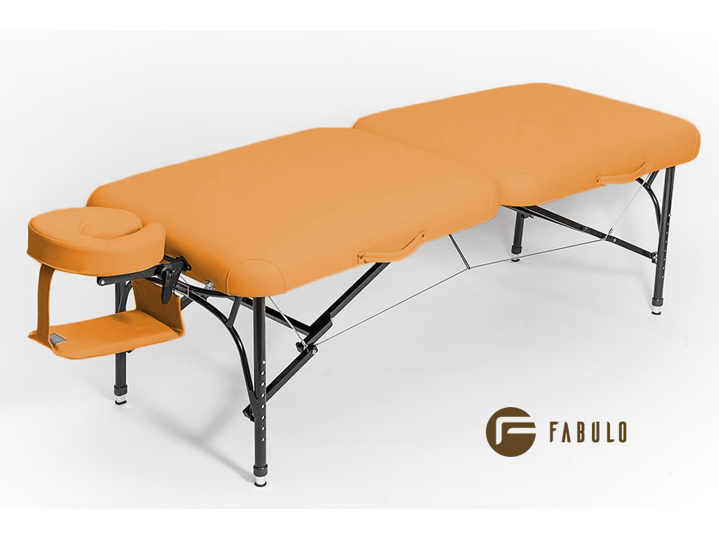 Skladací masážny stôl Fabulo TITAN Set Farba: žltá