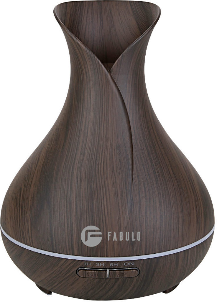E-shop Fabulo Difuzér Váza 400 ml Tmavé drevo