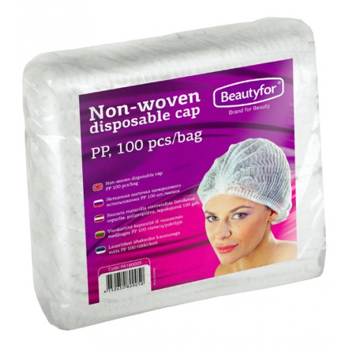 E-shop Beautyfor jednorazová čiapka z netkanej textílie (100 ks)