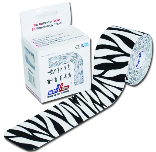 E-shop Kineziologické tejpy BB Tape Design - Zvierací motív Motív: zebra