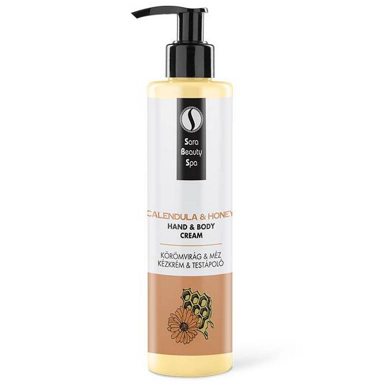Masážny krém na nohy a ruky Sara Beauty Spa - Nechtík & Med  250 ml/ 500 ml Objem: 250 ml