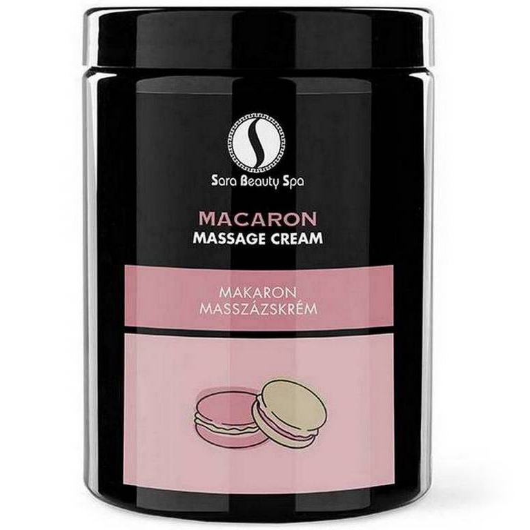 Masážny krém na tvár a telo Sara Beauty Spa - Macaron