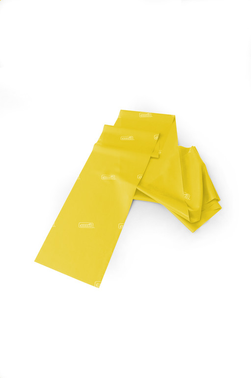 E-shop SISSEL Fitband 7,5 cm x 2 m Farba: žltá, Veľkosť: 14,5 cm x 5 m