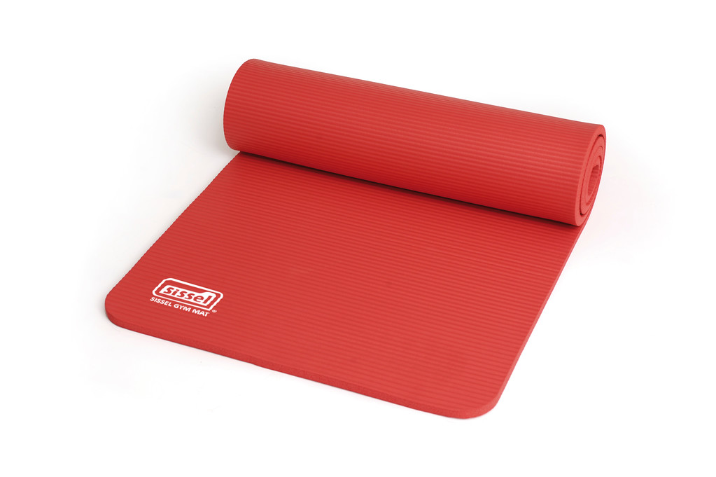 E-shop Gymnastická podložka na cvičenie SISSEL® Gym Mat Farba: červená