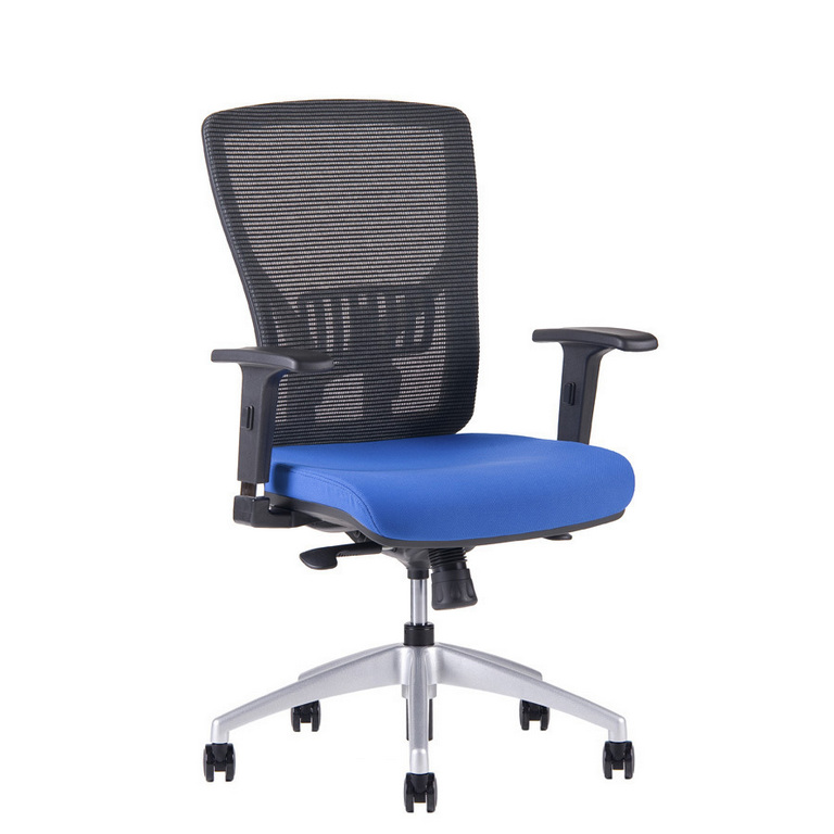 Ergonomická kancelárska stolička OfficePro Halia Mesh Farba: modrá, Opierka hlavy: bez opierky