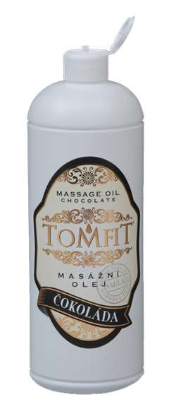 TOMFIT masážny olej - čokoládový