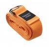 popruh trendy sport yoga belt na jogu s kovovou sponou opasok oranzova