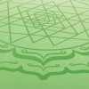 Podlozka na jogu Bodhi PHOENIX Yantra z prirodneho kaucuku zelena | 5