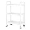 Kozmetický stolík BeautyOne HS09 METAL WHITE