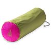 bolster na jogu valec obojstranny ruzovy zeleny 3