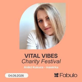🇸🇰💆‍♀️ Volám sa Anikó Kukucs, som zdravotná masérka a 4. septembra sa so mnou môžete stretnúť na Vital Vibes Charity...