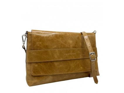 Kožená crossbody kabelka Fille vintage