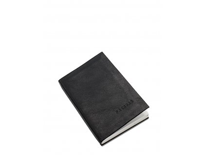 Kožený zápisník malý černý (2)