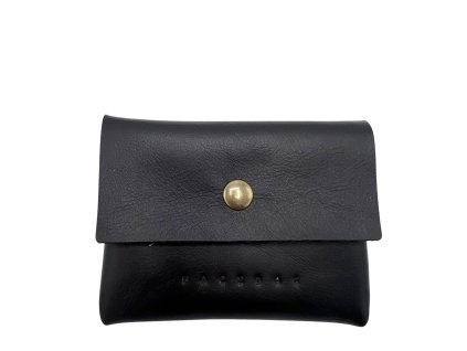 9663 kozene pouzdro na doklady cerne hladke