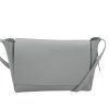 Kožená crossbody kabelka Massy hladká
