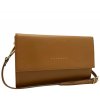 Kožena crossbody kabelka Baguette hladká