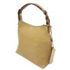 Kožená kabelka písková