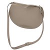 Kožená kabelka Moon pudrová
