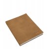 Kožený zápisník velký přídoní hnědá (2)