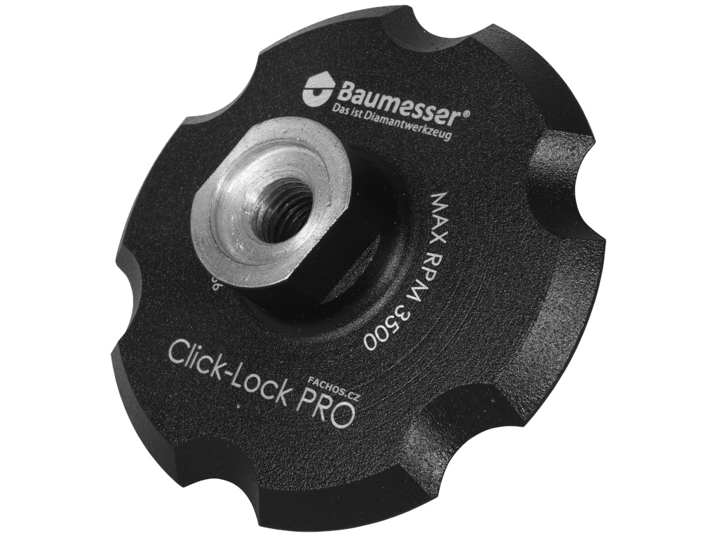 DiStar Click Lock PRO unašeč se třemi magnetickými disky pro pady 100mm