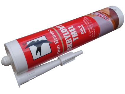 Den Braven Akrylový tmel bílý v kartuši, 310ml fachos.cz