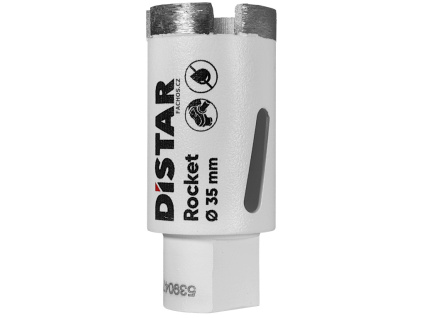 DiStar Rocket segmentová dia korunka do dlažby a obkladu, 35mm