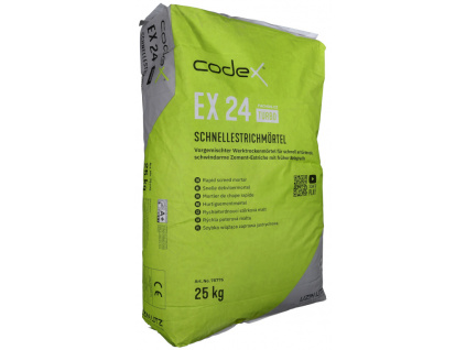Codex EX 24 rychleschnoucí betonový potěr, 25kg