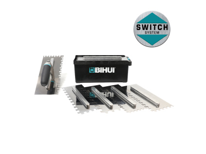 ptsjg8br switchable notched trowel set