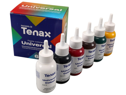 Tenax barevné pasty v boxu, 6ks