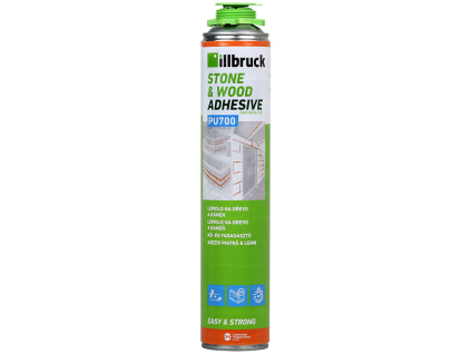 Illbruck PU700 PU pěna na lepení kamene a dřeva
