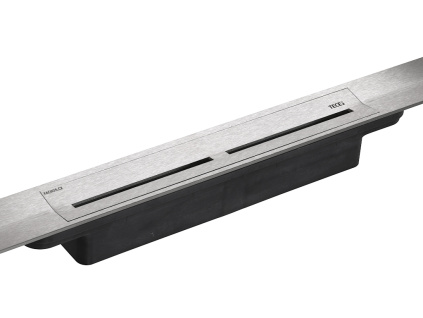 TeceDrainprofile set žlábku z nerez oceli, 100 50cm