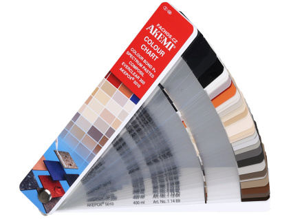 Vzorník barev pro tmely od Akemi