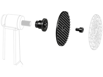 Adaptér pro kotoučky a pady o průměru 45mm nebo 50mm