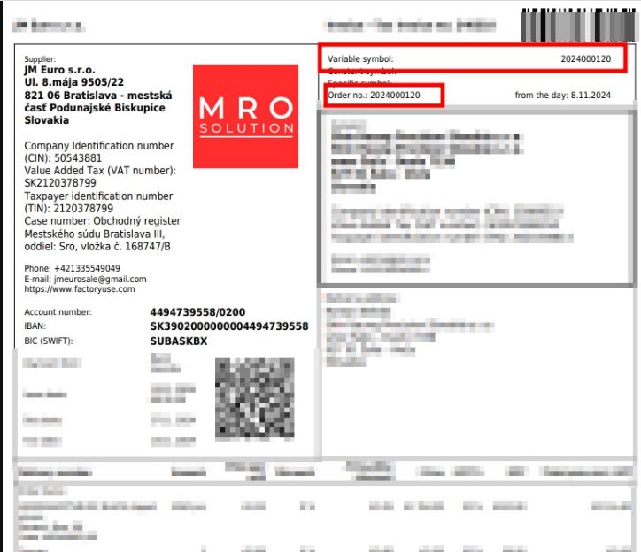 Způsob převodu pro rychlé doručení