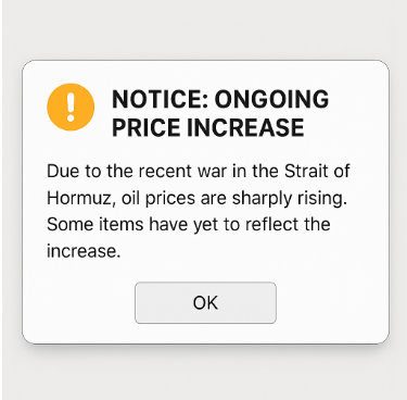 Piaci feltételek, logisztikai költségek és lehetséges ármódosítások