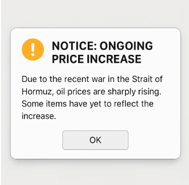 Trhové podmienky, logistické náklady a potenciálne úpravy cien