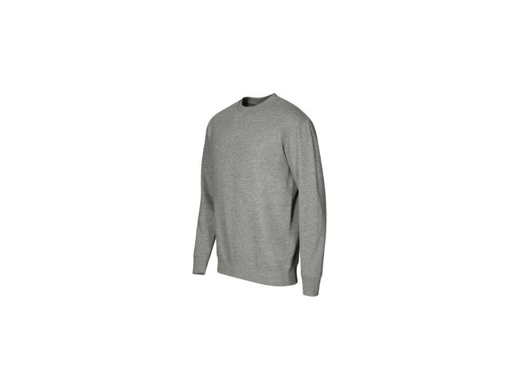 Crew Sweatshirt unisex (Color dark gray melange, Size 5XL)