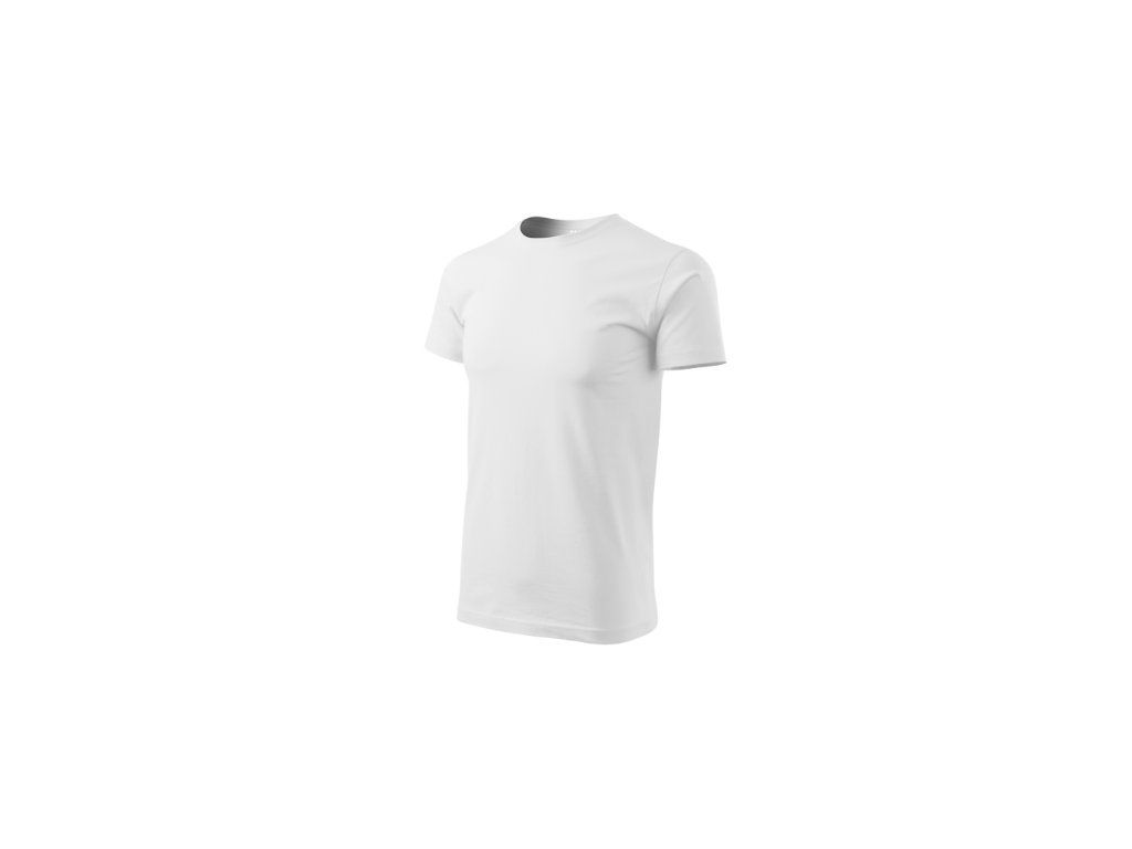 Basic T-shirt men’s - Neutral & Classic (Color white, Size 5XL)