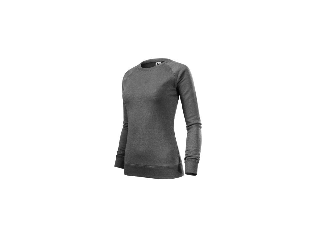 Merger Sweatshirt women’s (Color black melange, Size 2XL)