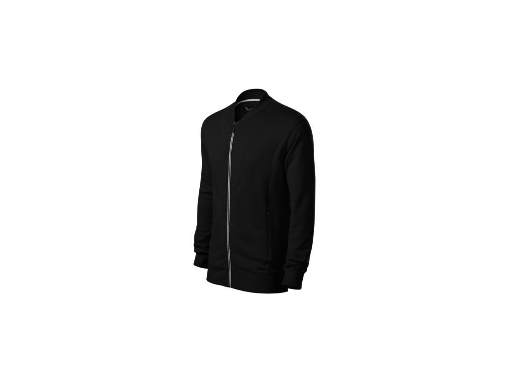 Bomber Sweatshirt men’s (Color black, Size 2XL)