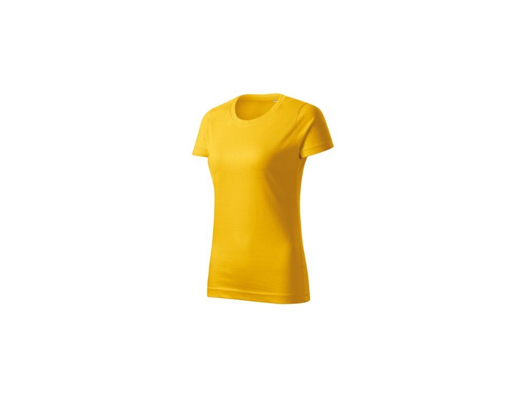 Basic Free T-shirt women’s (Color yellow, Size 2XL)