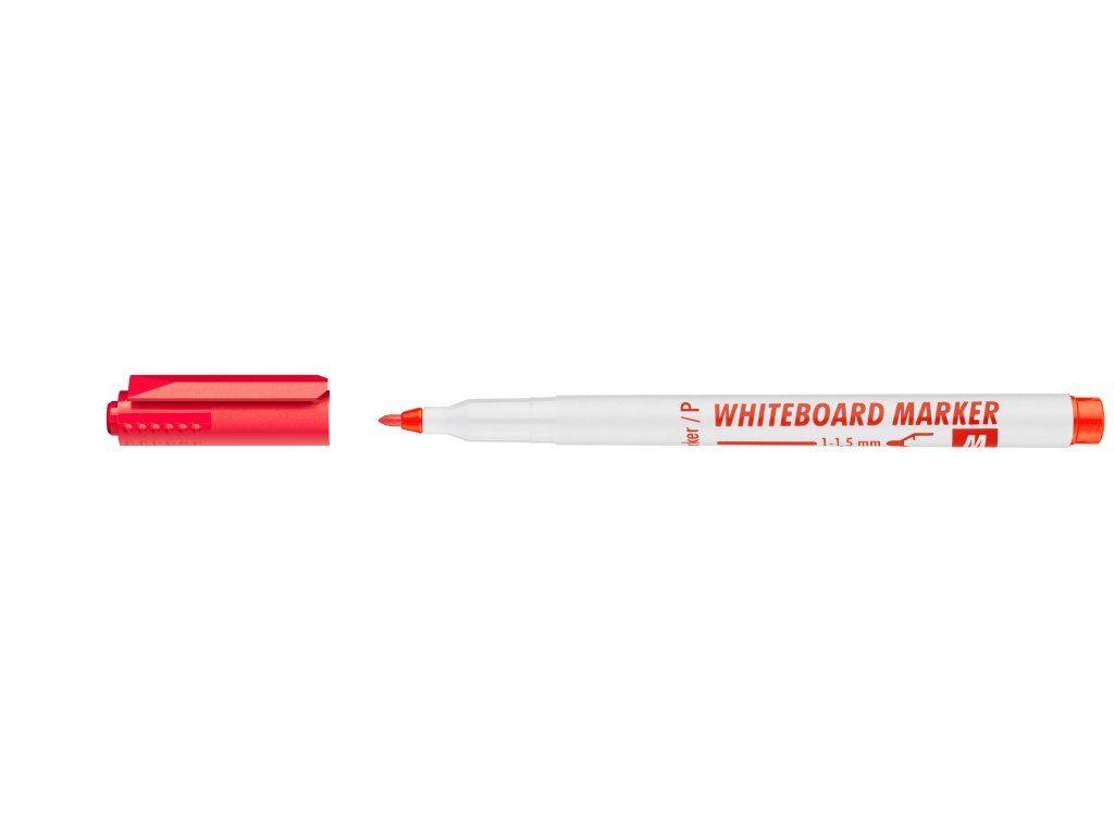 ICO Whiteboard Marker M Slim (Color Red)